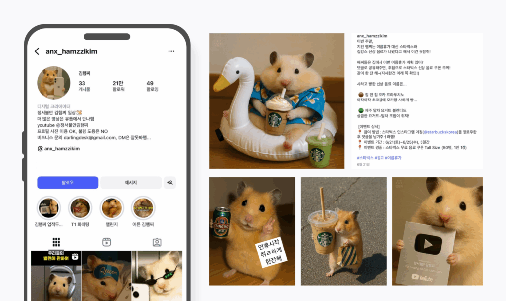 캐릭터 마케팅으로 브랜드 인스타그램 키우는 방법 21 005 3