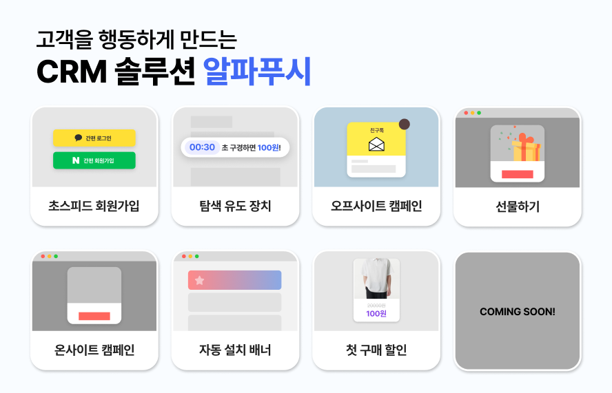 요즘 쇼핑몰은 다 쓴다고? CRM 솔루션 가이드 17 3 1 1