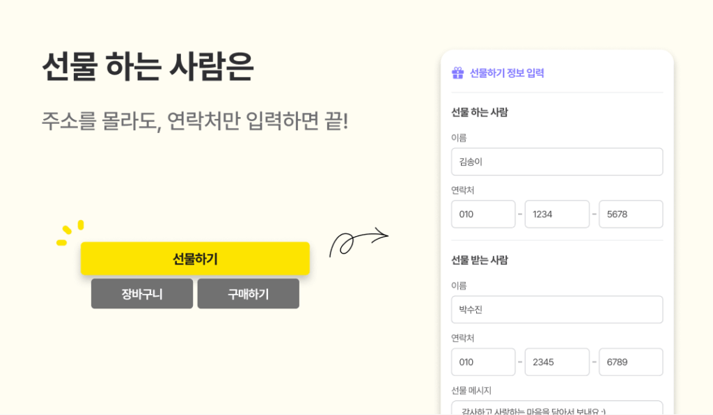 프로모션 이벤트, 프로모션 마케팅 사례, 알파푸시, 선물하기, 자사몰 선물하기, 카페24, 샐러드랩, 알파앱스
