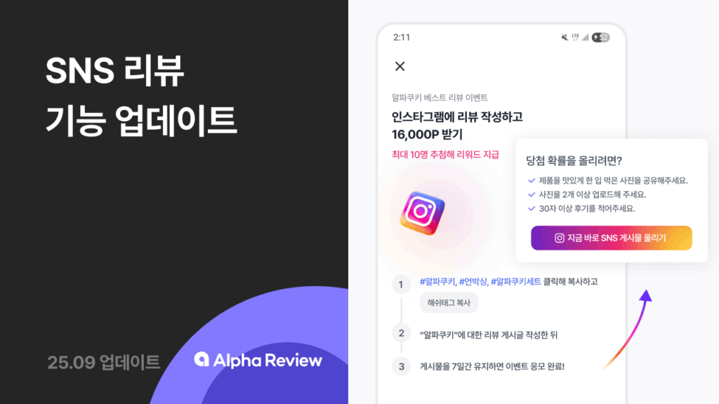 SNS 리뷰, 리뷰관리, 리뷰앱, 리뷰모으기, 리뷰모으는법, 쇼핑몰창업, 카페24, 카페24앱추천, 알파리뷰