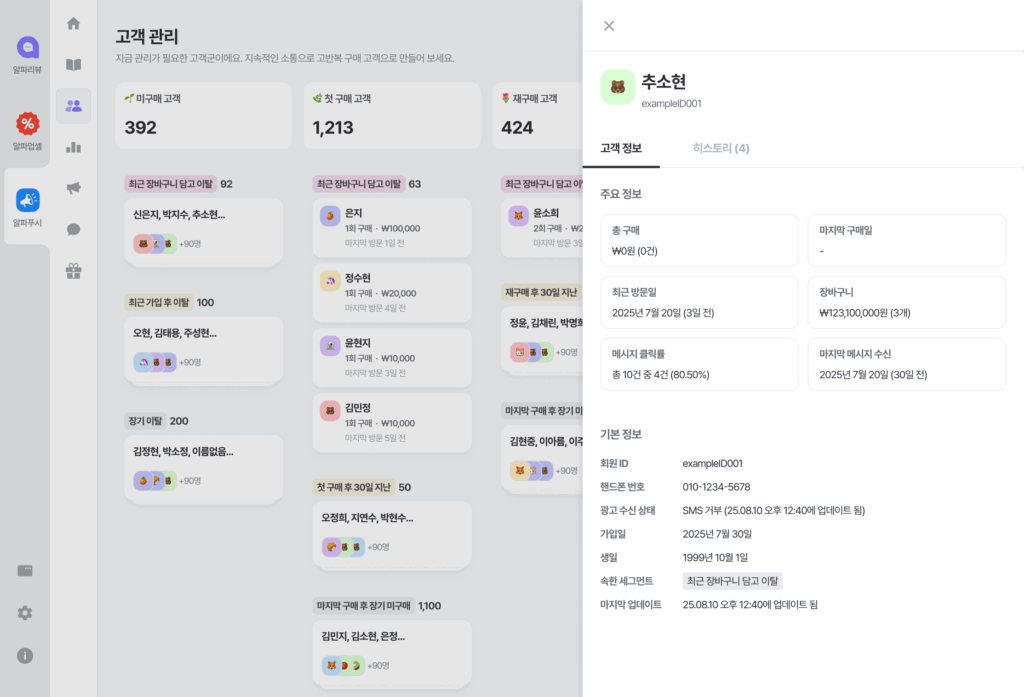 이탈하는 고객 잡는 '진짜' 고객 관리법 19 004. 고객 프로필 소스
