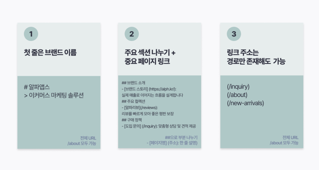 AI, GEO, llms.txt, 검색, search, 추천, llms.txt generator, AI 최적화, 검색, AI Agent, 에이전트, 검색 결과, AI 추천